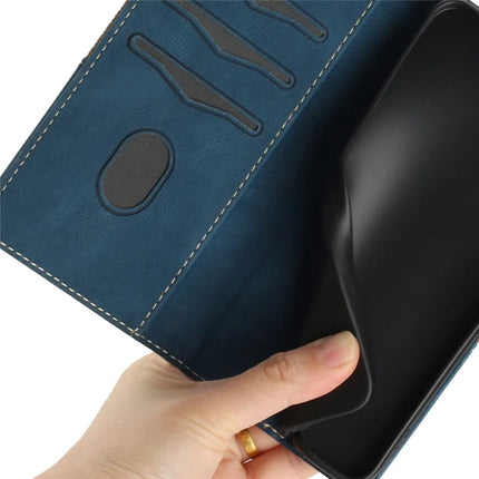 For Google Pixel 9a Leather Case Grid Splicing Stand Wallet Phone Cover