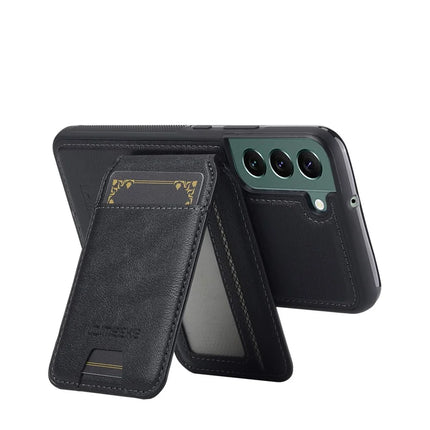 LC.IMEEKE L3 For Samsung Galaxy S22 5G Magnetic Case Detachable Card Holder Leather TPU Mobile Cover