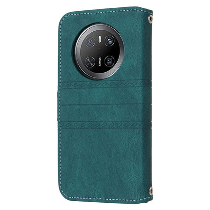 For Huawei Mate 70 Case Wallet Skin-Touch Leather Imprinted Phone Cover