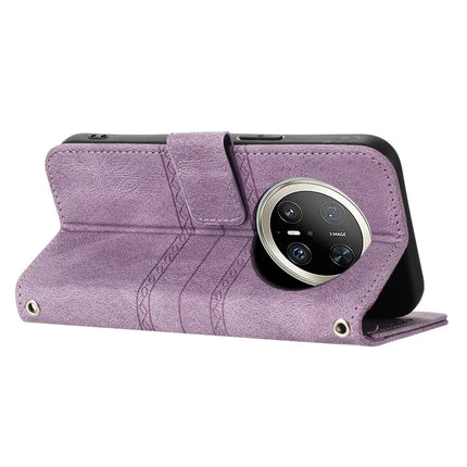 For Huawei Mate 70 Pro / Mate 70 Pro+ Case Wallet Skin-Touch Leather Imprinted Phone Cover