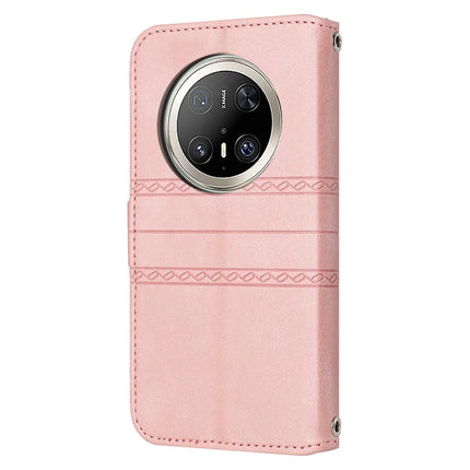 For Huawei Mate 70 Pro / Mate 70 Pro+ Case Wallet Skin-Touch Leather Imprinted Phone Cover