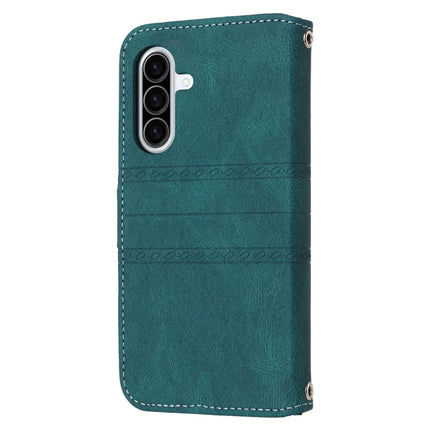 For Samsung Galaxy A26 5G Case Wallet Skin-Touch Leather Imprinted Phone Cover