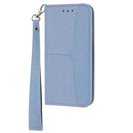 For Samsung Galaxy A26 5G Case Woven Texture PU Leather Wallet Phone Cover