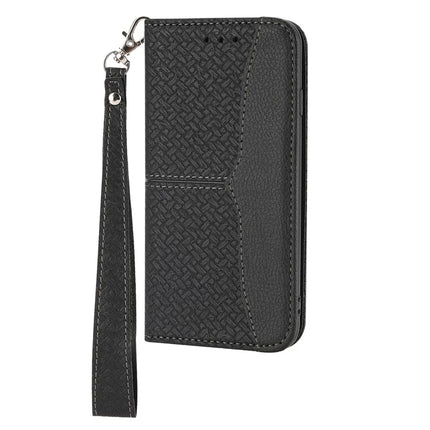 For Samsung Galaxy A26 5G Case Woven Texture PU Leather Wallet Phone Cover