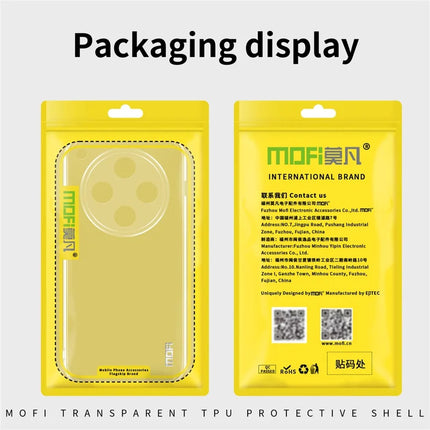 For Oppo Find X8 5G Clear Phone Case MOFI Ultra-Thin TPU Phone Back Cover