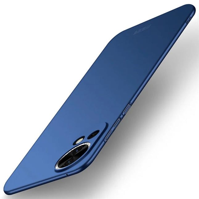 For Huawei nova 13 5G Phone Case MOFI Shield Matte Series Ultra Slim PC Protective Cover - Blue