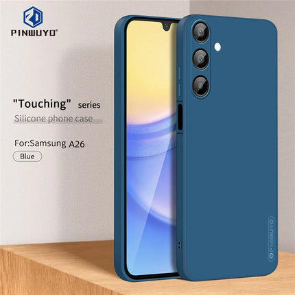 For Samsung Galaxy A26 5G PINWUYO Sense Series Liquid Silicone TPU Phone Case