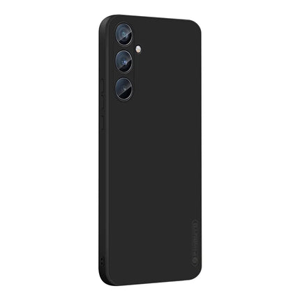 For Samsung Galaxy A56 5G PINWUYO Sense Series Liquid Silicone TPU Phone Case - Black