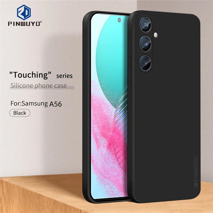 For Samsung Galaxy A56 5G PINWUYO Sense Series Liquid Silicone TPU Phone Case