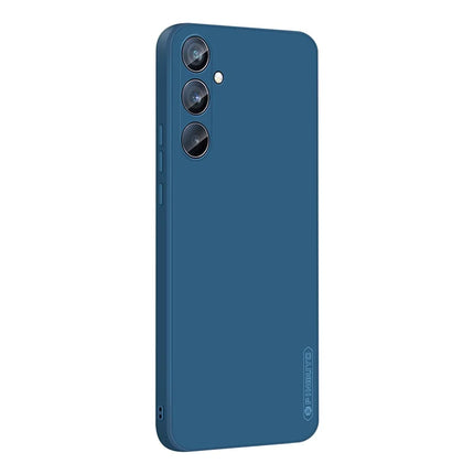 For Samsung Galaxy A56 5G PINWUYO Sense Series Liquid Silicone TPU Phone Case - Blue