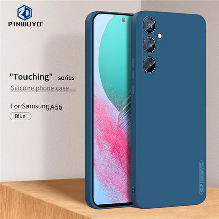 For Samsung Galaxy A56 5G PINWUYO Sense Series Liquid Silicone TPU Phone Case