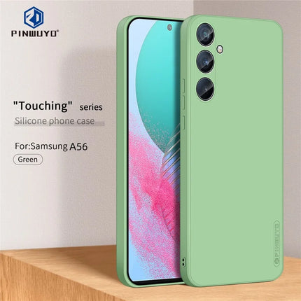 For Samsung Galaxy A56 5G PINWUYO Sense Series Liquid Silicone TPU Phone Case