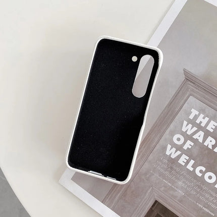 For Samsung Galaxy S23 Case Wristband Kickstand PU Leather + PET Phone Cover