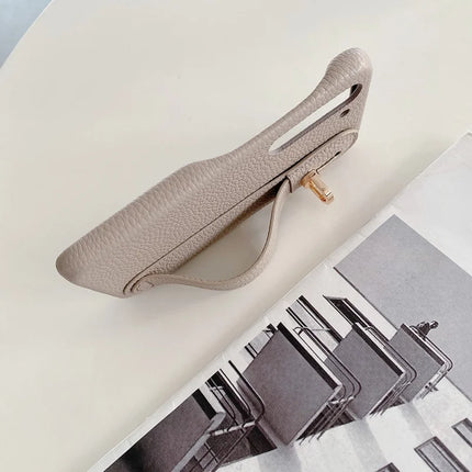 For Samsung Galaxy S23 Case Wristband Kickstand PU Leather + PET Phone Cover
