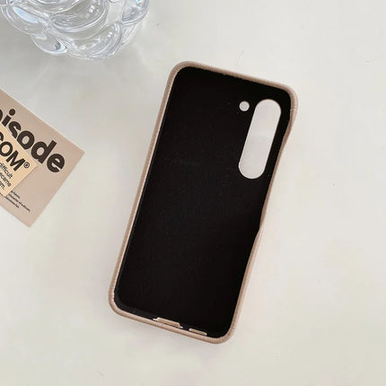 For Samsung Galaxy S23 Case Wristband Kickstand PU Leather + PET Phone Cover