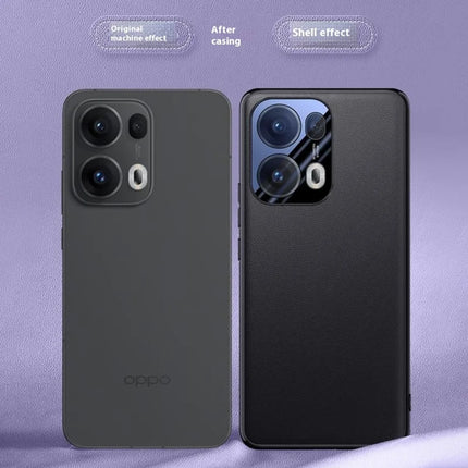 For Oppo Reno13 5G (Global) Case Drop Resistant PU Leather+TPU Phone Cover