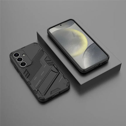 For Samsung Galaxy A36 5G Case PC+TPU Shockproof Phone Cover with Kickstand