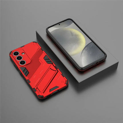 For Samsung Galaxy A36 5G Case PC+TPU Shockproof Phone Cover with Kickstand