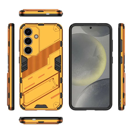 For Samsung Galaxy A36 5G Case PC+TPU Shockproof Phone Cover with Kickstand