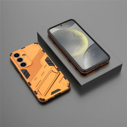 For Samsung Galaxy A36 5G Case PC+TPU Shockproof Phone Cover with Kickstand
