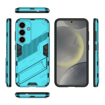 For Samsung Galaxy A56 5G Case PC+TPU Shockproof Phone Cover with Kickstand