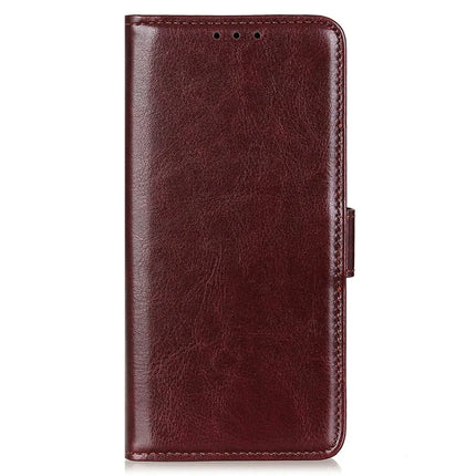 For Samsung Galaxy A56 5G Case Crazy Horse Texture PU Leather Phone Stand Cover