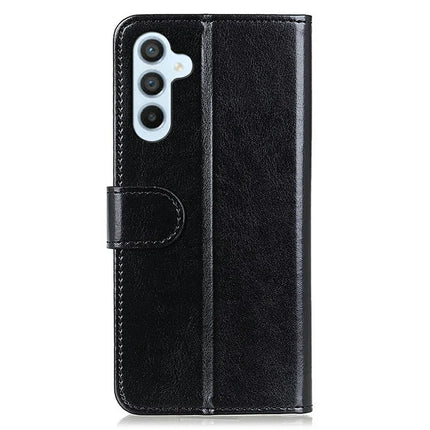 For Samsung Galaxy A26 5G Case Crazy Horse Texture PU Leather Phone Stand Cover