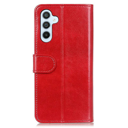 For Samsung Galaxy A26 5G Case Crazy Horse Texture PU Leather Phone Stand Cover