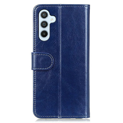 For Samsung Galaxy A26 5G Case Crazy Horse Texture PU Leather Phone Stand Cover