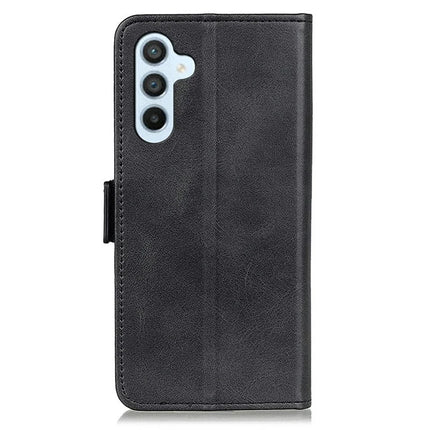 For Samsung Galaxy A26 5G Case Stand Cowhide Texture PU Leather Phone Cover