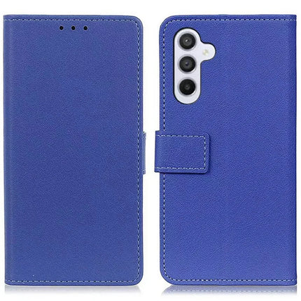 For Samsung Galaxy A26 5G Case PU Leather Stand Wallet Phone Cover - Blue