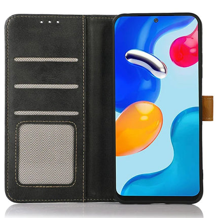 For Samsung Galaxy A26 5G Case Calf Texture Flip Leather Phone Cover