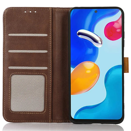 For Samsung Galaxy A26 5G Case Calf Texture Flip Leather Phone Cover