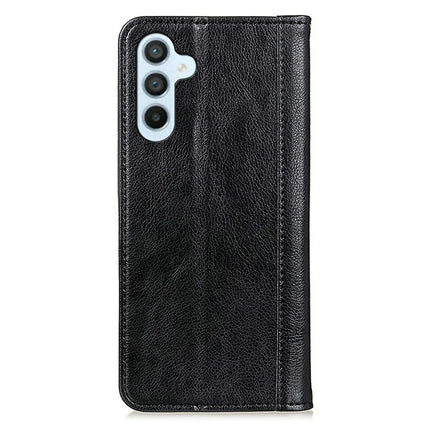 For Samsung Galaxy A26 5G Stand Case Split Leather Litchi Texture Wallet Phone Cover