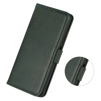 For Samsung Galaxy A26 5G Case Cowhide Texture Leather Wallet Phone Cover with Stand