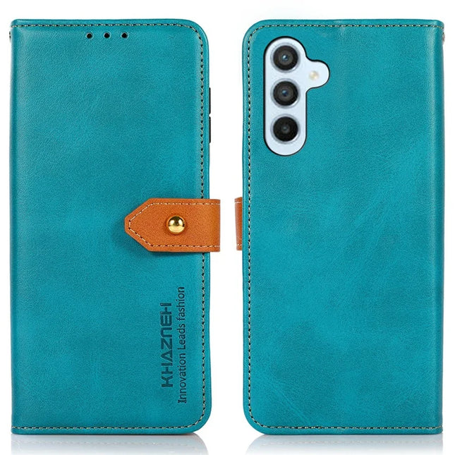 KHAZNEH For Samsung Galaxy A26 5G Wallet Phone Case Stand Leather Flip Cover - Blue