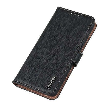 KHAZNEH For Samsung Galaxy A26 5G Phone Case Genuine Cow Leather Flip Cover