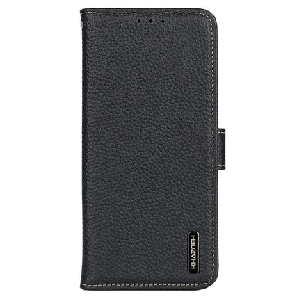 KHAZNEH For Samsung Galaxy A26 5G Phone Case Genuine Cow Leather Flip Cover
