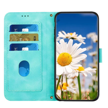 For Samsung Galaxy A26 5G Case PU Leather Floral Phone Cover with Card Slots