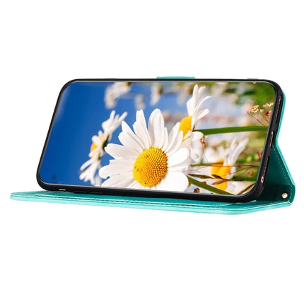 For Samsung Galaxy A26 5G Case PU Leather Floral Phone Cover with Card Slots