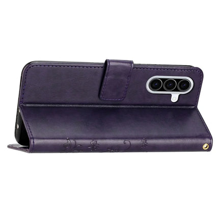 For Samsung Galaxy A26 5G Case PU Leather Phone Wallet Cover with Strap