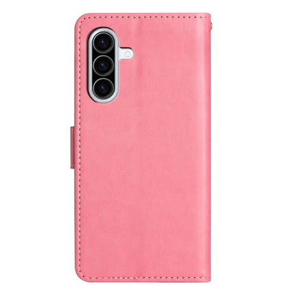 For Samsung Galaxy A26 5G Case PU Leather Phone Wallet Cover with Strap