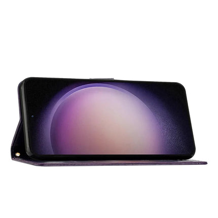 For Samsung Galaxy A56 5G Case PU Leather Phone Wallet Cover with Strap