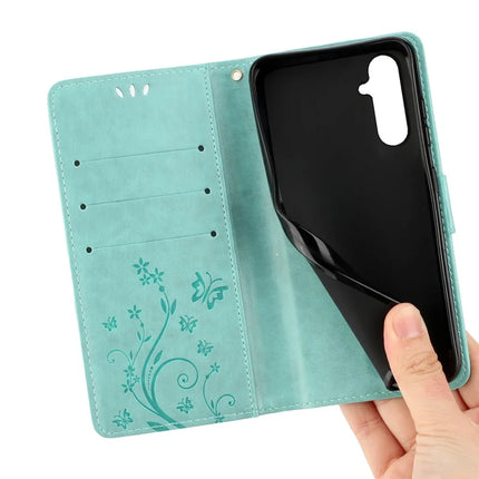 For Samsung Galaxy A56 5G Case PU Leather Phone Wallet Cover with Strap