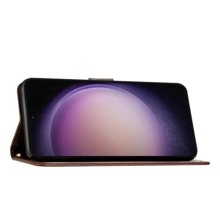 For Samsung Galaxy A56 5G Case PU Leather Phone Wallet Cover with Strap