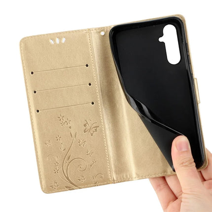 For Samsung Galaxy A56 5G Case PU Leather Phone Wallet Cover with Strap