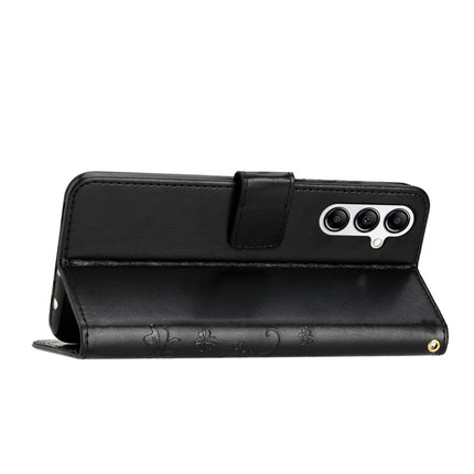 For Samsung Galaxy A56 5G Case PU Leather Phone Wallet Cover with Strap