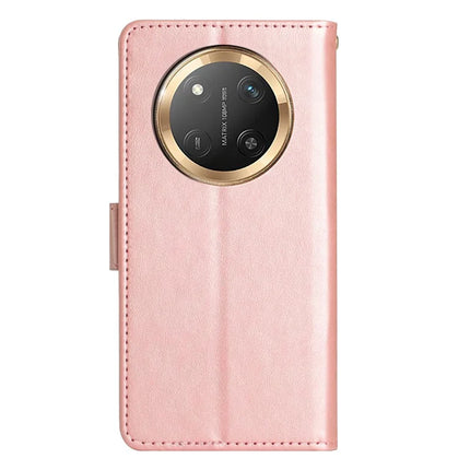 For Honor Magic7 Lite 5G / X9c 5G / X60 Pro 5G Case PU Leather Phone Wallet Cover with Strap