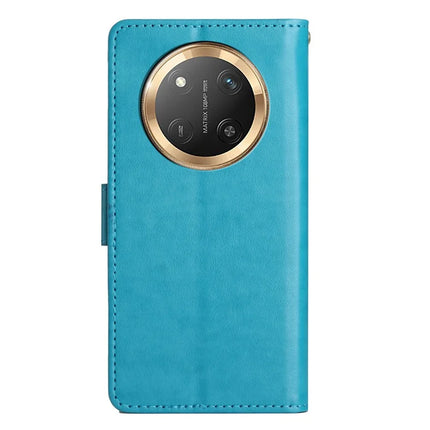 For Honor Magic7 Lite 5G / X9c 5G / X60 Pro 5G Case PU Leather Phone Wallet Cover with Strap