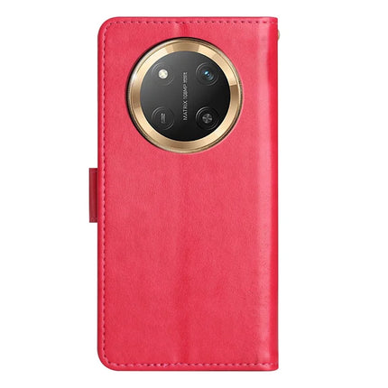 For Honor Magic7 Lite 5G / X9c 5G / X60 Pro 5G Case PU Leather Phone Wallet Cover with Strap